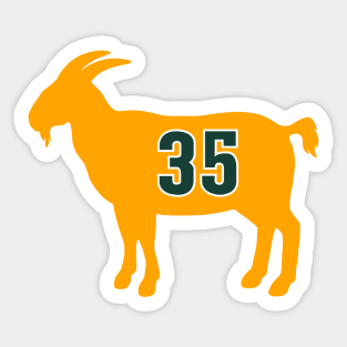 Kevin Durant Seattle Goat Qiangy Sticker